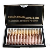 WT Methode Beauty Serum Formula Safe- Serums matu mirdzumam un aizsardzībai, 12x10 ml