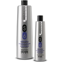 () Echosline S6 - Tonējošs šampūns  gaišiem un sirmiem matiem, 1000 ml