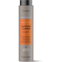 LAKME Teknia Saffron Copper Shampoo - oranžu matu krāsu atjaunojošs šampūns, 300ml