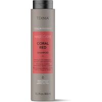 LAKME Teknia Coral Red Shampoo - mahagoni un sarkanu krāsu atjaunojošs šampūns, 300ml