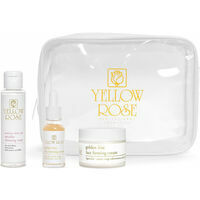 Yellow Rose Golden Line Mini Set - Anti-age dāvanu komplekts sejas kopšanai