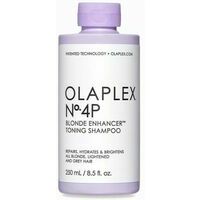 OLAPLEX No. 4P Blonde Enhancer Toning Shampoo - Тонирующий фиолетовый шампунь, 250ml