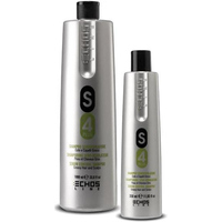 Echosline S4 Plus - Šampūns taukainiem matiem un galvas ādai, 350 ml
