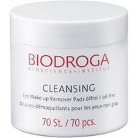 BIODROGA Eye Make Remover Pads - oil free - Acu make up noņemšanas plāksnītes, 70 gab