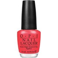 OPI nail lacquer (15ml) - лак для ногтей, цвет  I Eat Mainely Lobster (NLT30)