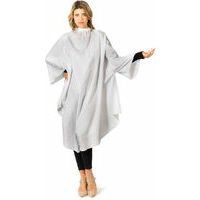 Upgrade Charme - Cutting cape with sleeves - white - apmetnis