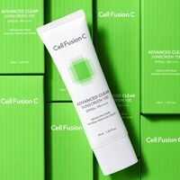 CELL FUSION C Advanced Clear Sunscreen 100 SPF 50+/PA++++, 50 ml - saules aizsargkrēms taukainai ādai ar ton