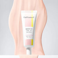 Cell Fusion C Water Fit Tone-Up Sun Base Glow Moisturizing SPF50+ PA++++ - Mitrinoša un izlīdzinoša grima bāze ar SPF50+, 40ml