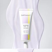 Cell Fusion C Bluring Tone-Up Sun Base SPF50+ - Ādas tekstūru izlīdzinoša un poras sašaurinoša grima bāze ar SPF50, 40ml
