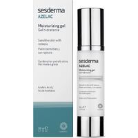 Sesderma Azelac Moisturizing Gel - Mitrinošs gēls  ādai ar rozāciju, apsārtumu, kuperozi un/vai uz akni tendētai ādai. 50 ml