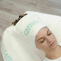 CARELIKA Head Towel 20x70cm, cotton - kokvilnas dvielis