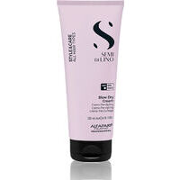 ALFAPARF Milano Semi Di Lino STYLE&CARE Blow Dry Cream - Krēms ar vieglu fiksāciju matu žāvēšanai un veidošanai, 200ml
