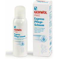 Gehwol med Express Pflege Schaum - kopjošas putas tūlītējai ādas mitrināšanai (35ml / 125ml)