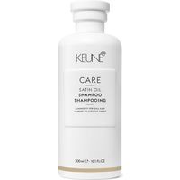 Keune Satin Oil Shampoo - Maigs šampūns sausiem un nespodriem matiem (80ml / 300ml)