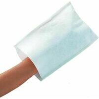 CARELIKA Disposable Soft Wash Mitten - одноразовые перчатки, 50шт