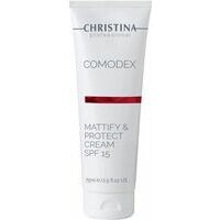 Christina Comodex Mattify & Protect Cream SPF15 - Matējošs un aizsargājošs dienas krēms ar SPF15, 75ml