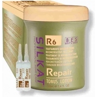 BES R6 TONUS LOTION pH 3.5 Dziļas iedarbības tonizējošs losjons ļoti bojātiem matiem,12x10 ml