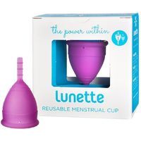 LUNETTE Menstrual Cup, Purple - Менструальная чаша, фиолетовая