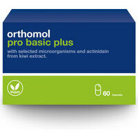 Orthomol Pro Basic Plus N60 - labsajūta tavam vēderam