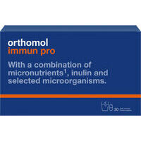 Orthomol Immun pro Powder N30 - Питательные вещества для иммунитета и здоровья кишечного тракта