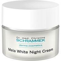 Ch.Schrammek Mela White Night Cream - Nakts krēms ādas toņa izlidzināšanai, 50ml