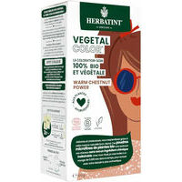 Herbatint Vegetal color Warm chestnut power, 100 g / Веганская растительная краска для волос