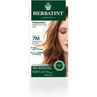 Herbatint Permanent HAIRCOLOUR Gel - Mahogany Blonde, 150 ml / Matu krāsa Sarkanbrūni blonds