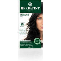 Herbatint Permanent HAIRCOLOUR Gel - Black, 150 ml