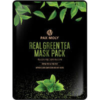 Pax Moly Real Green Tea Mask Pack - Маска тканевая с экстрактом зеленого чая ()