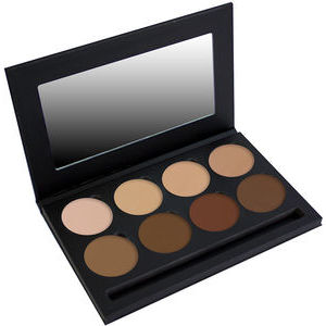 Bodyography Silk Cream Foundation Pallete - 8 toņu konturēšanas palete