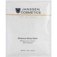 Janssen Botanica White Mask - Balinoša  Plastificējoša maska pigmentētai ādai, 1 gb