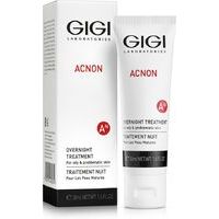 GIGI Acnon Overnight Treatment - Очищающий поры ночной крем для жирной кожи, 50 ml