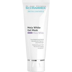 Ch.Schrammek Mela White Gel Mask - Mitrinoša gēlveida maska sejas ādas toņa izlīdzināšanai, 75ml