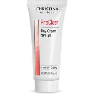 Christina Clinical ProClear Day Cream SPF 20 Control Clarify - Dienas krēms-kontrole ar SPF 20, 50ml