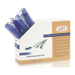 Depileve Lavender Essential Oil Paraffin - Lavandas ēterisko eļļu parafīns, 2.7kg