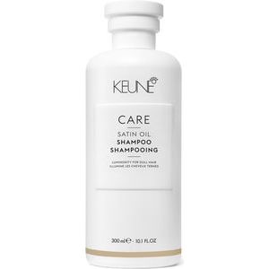 Keune Satin Oil Shampoo - Maigs šampūns sausiem un nespodriem matiem (80ml / 300ml)