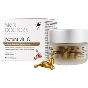 Skin Doctors Potent Vit. C Ampoules - Koncentrēta vitamīna C dienas kapsulas, 50gab
